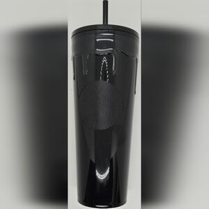 Starbucks Halloween 2024 Black Ooze Cold Cup 24 oz.